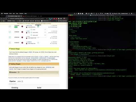 [GitLab CI/CD Tutorial] 10: All the Worlds a Stage