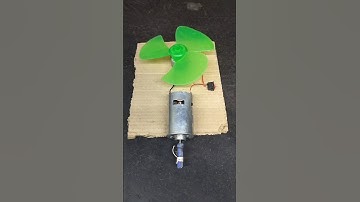 Electricity Generation with 775 DC motor