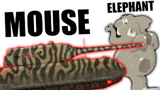 This is why elephants are afraid of mice...
