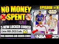 NBA 2K20 NO MONEY SPENT #8 - FREE DIAMOND LOCKER CODE AND AMAZING CHEAP BUDGET CARDS IN MYTEAM