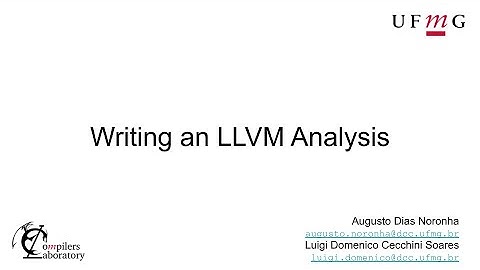 Writing an LLVM Analysis (part 2)