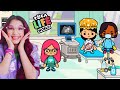 O BEBÊ PACOTINHO da Minha Tia no TOCA LIFE !! Rotina Família Toca Life World | Família Luluca