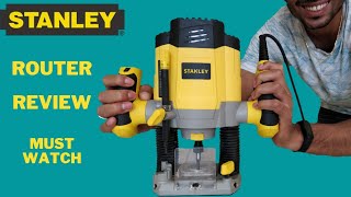Stanley Plunge Router SRR 1200 Unboxing / Review |  How To Operate Router | Parallel Guide