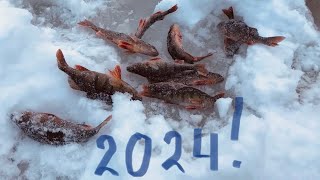 Рыбалка на окуня 2024!!! Финская свеча 🕯️! Карелия! Сегозеро! Зимняя ловля! На Сегозеро!