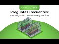 Preguntas Frecuentes Curso: Fertirrigación de Jitomate y Pepino