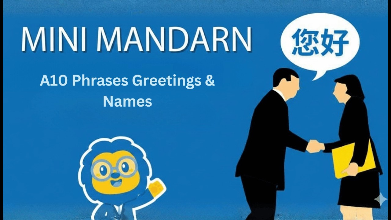 Master These 10 Mandarin Phrases Now | Greetings & Names