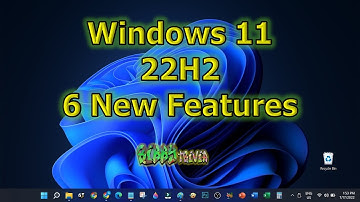 Win11 22H2 6 Best New Features
