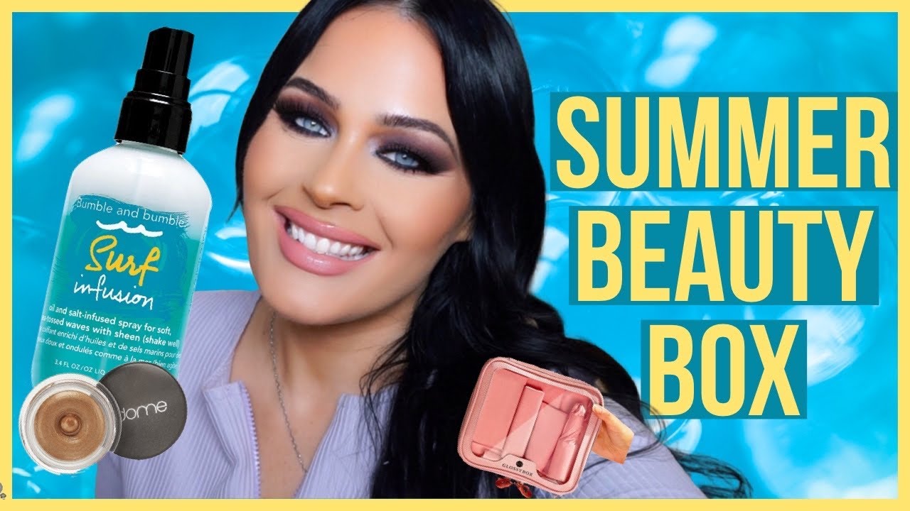 Glossy Box Opening!! Makeup Subsciption Box Unboxing, Summer Makeup & Beauty Box!!