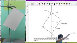 MJ15 P33 Q1 Hanging Card | AS Practical Paper 3 | May/June 2015 | CAIE A Level 9702 Physics