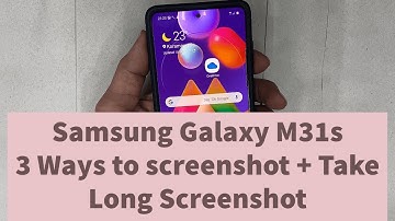 How to take screenshot on Samsung Galaxy M31s - 3 Different method + Scroll Screenshot