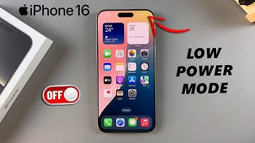 How To Disable Low Power Mode On iPhone 16 / 16 Pro