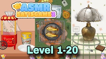 ASMR Satisgame 2 Level 1-20 Mobile Gameplay Walkthrough| Satisfying ASMR Game 