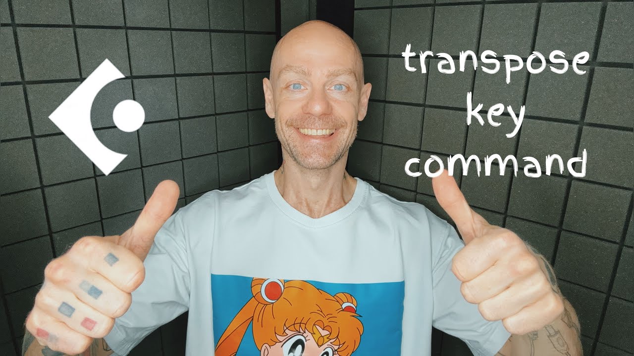 транспонировать с помощью кнопок (transpose key command)