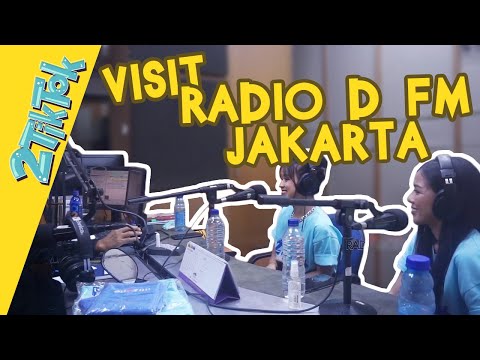 Balik lagi ke Jakarta, kali ini 2TikTok Visit Radio D FM Jakarta #Semangat100%