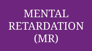 MPC-002, BLOCK-2, UNIT-4 - Mental Retardation #IGNOU-#MAPC 1st Yr