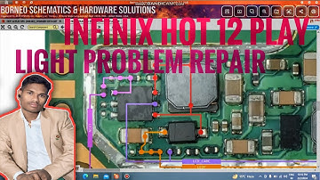 Infinix Hot 12 Play (X6816) Light Problem Solution 💡Display Light Repair fixes