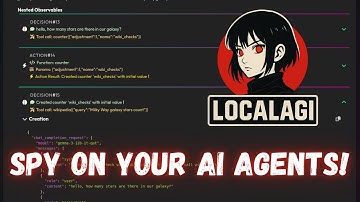 LocalAGI/v2/Creating and spying on your agents/Structured Observability