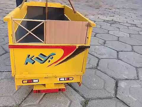 Miniatur truk kayu  YouTube