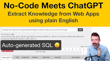 ChatGPT + DaDaBIK = use natural language to build SQL reports from any DB