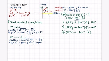 Complex Numbers: Operations - Polar, Cartesian, Euler’s Forms - De Moivre’s Theorem - Finding Roots