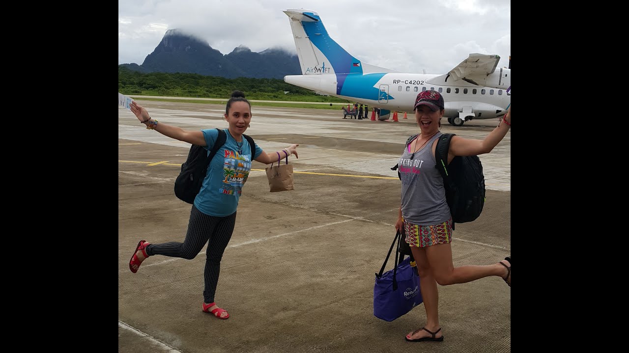 EL NIDO TOUR off to Lio Airport going home Manila already and we thought we left behind🛬✈  😱