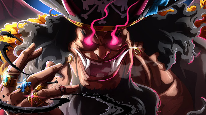 LE PLUS PUISSANT PERSONNAGE À LA FIN DE ONE PIECE ! Im ou Barbe Noire ?