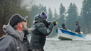 Early Winter Steelhead Fishing (On A Special New Boat)