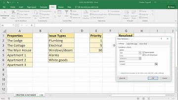 Excel Data Drop Down List from Another Sheet