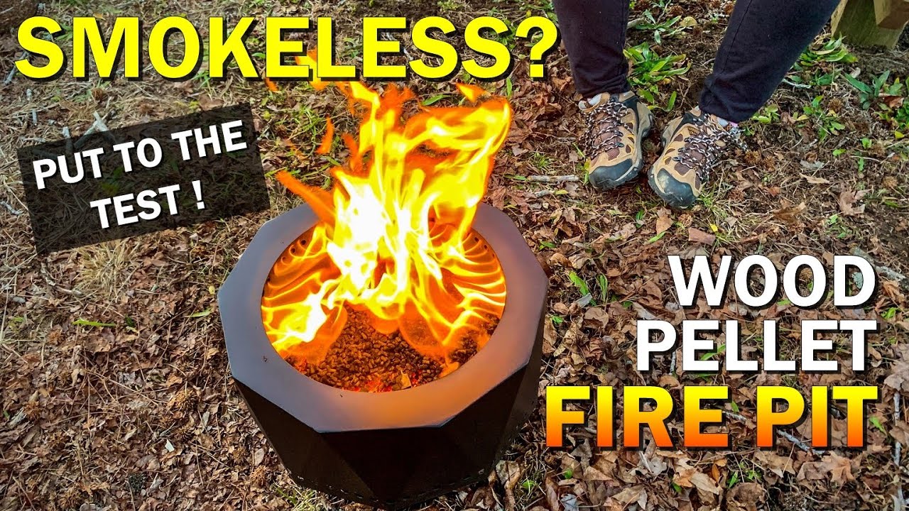 Smokeless Fire Pit - Blue Sky Pellet Fire Pit - YouTube