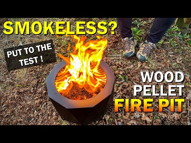 Smokeless Fire Pit - Blue Sky Pellet Fire Pit - YouTube
