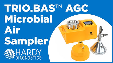 TRIO.BAS™ AGC for viable active air sampling, compressed gas sampling, and flow rate verification