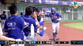 20140608-2 爆米花 綺麗 vs 崇越 六上　高敏靜暴投一顆挖地瓜，送給崇越一分！