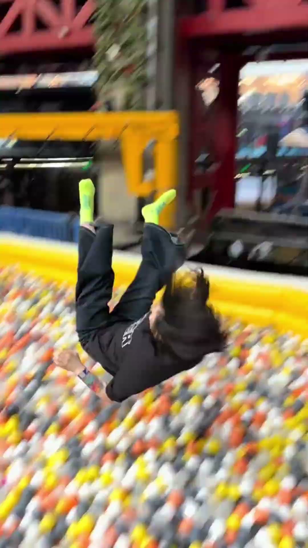 This Trampoline Is  ?so Fun Why Didn't We Just Start Jumping #funny #trempoline #adven