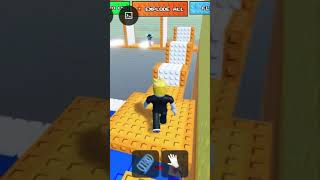I'm doing parkour on the easy way😎🤩🤯 #roblox #parkour #shorts