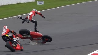 A selection of spectacular crash footage from the hertz british grand
prix. see more: http://bit.ly/motogpvideopass