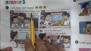 Tiếng Anh lớp 4 Unit 3 Lesson 2 trang 20-21 Tập 1 hay nhất