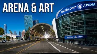 Cruising Past Crypto.com Arena 🚗 | Downtown LA Day Drive #lastreetdrive