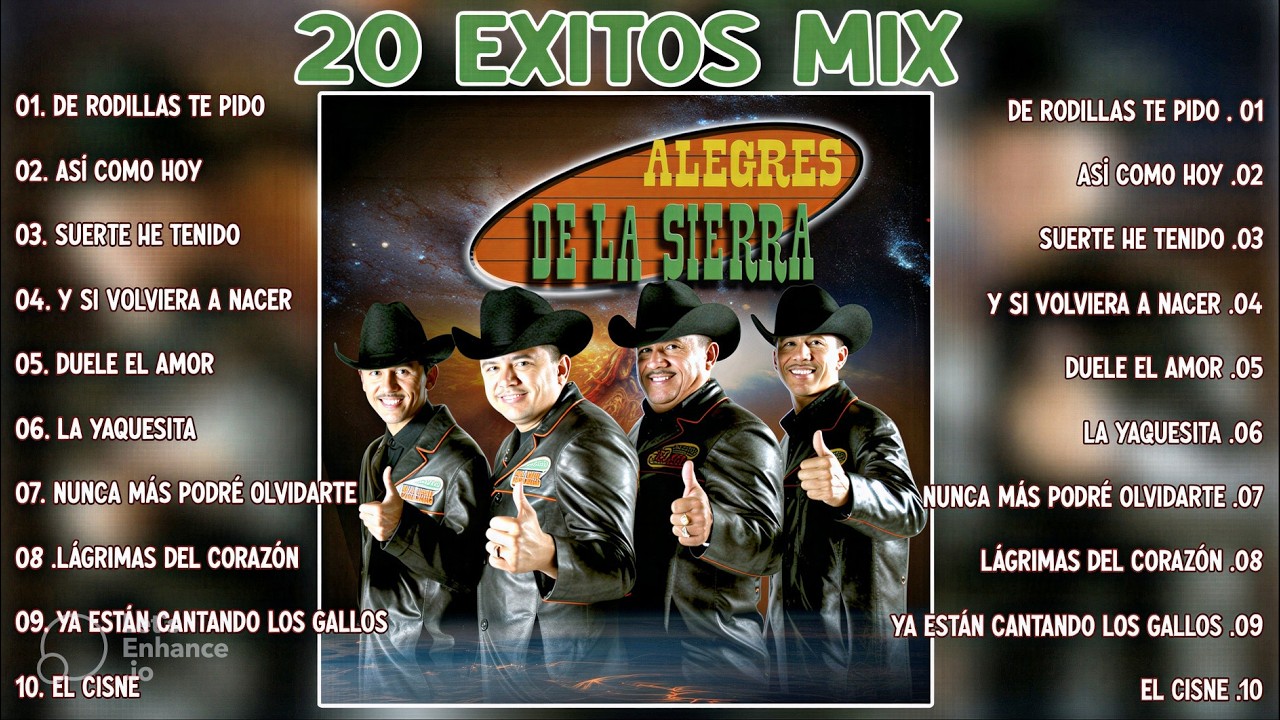🎶 ALEGRES DE LA SIERRA - LO MEJOR DE LA SIERRA 💥 20 GRANDES ÉXITOS QUE NO PUEDES OLVIDAR
