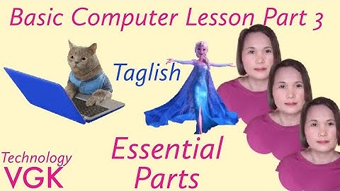 Basic Computer Lesson Part 3