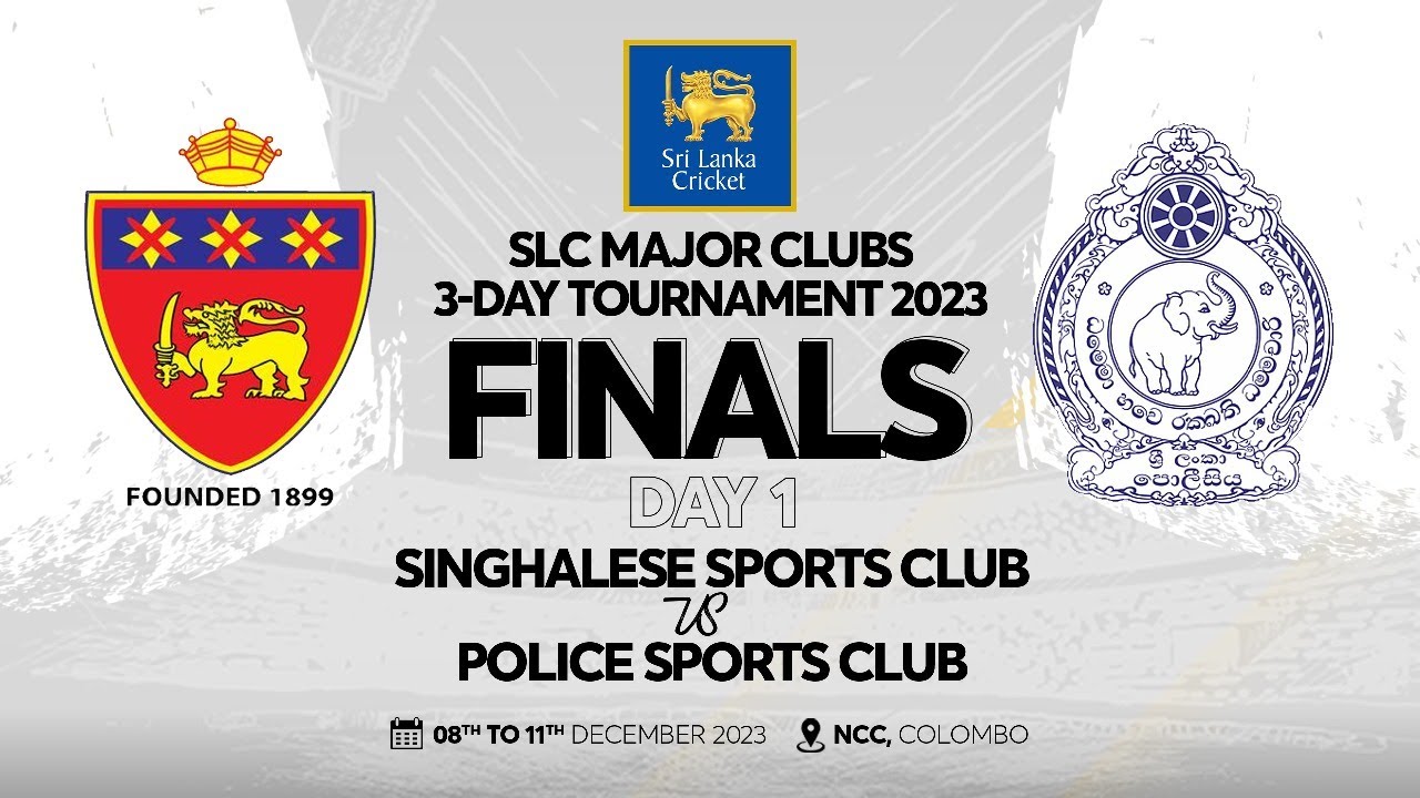 🔴 LIVE | Final - Day 1 | Police SC vs SSC | Men’s Major Club League 3 Day Tournament 2023