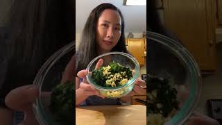 How To Make 시금치나물 (Korean Spinach And Garlic Side Dish) | Korean Cooking Recipe by Rigelotus 580 views 1 year ago 1 minute, 28 seconds