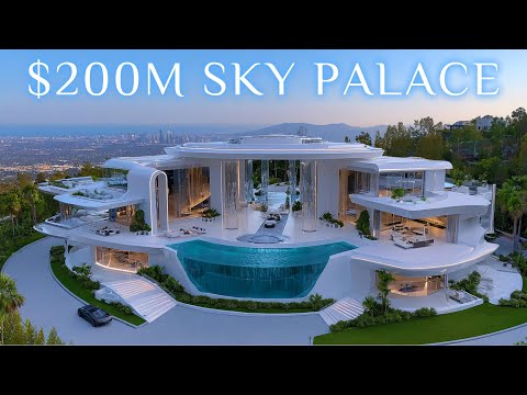 Inside LA S 200M Sky Palace The Most Futuristic Mansion Ever Built