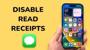 How To Disable Read Receipts On iPhone?