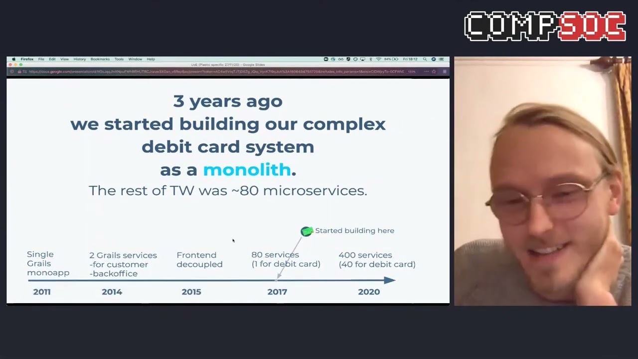1 million customers - Phil Cummins (TransferWise) - CompSoc STMU November 2020