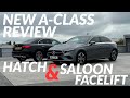 2023 aclass facelift review  new mercedesbenz aclass hatchback and saloon test drive