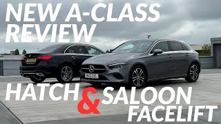 2023 A-Class facelift review | New Mercedes-Benz A-Class hatchback and saloon test drive