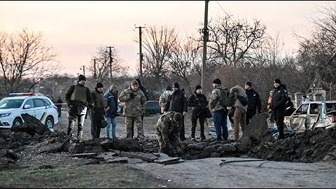 Russland greift Ukraine massiv mit Raketen an