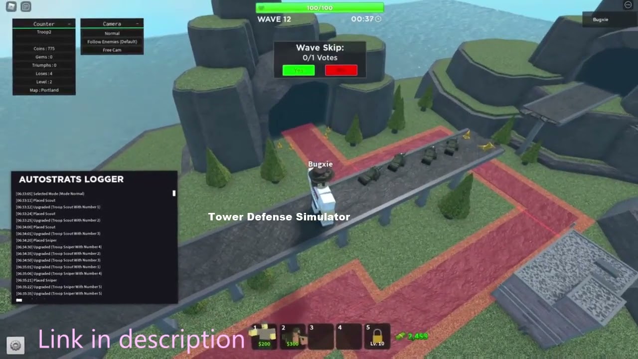 Omega Tower Defense Simulator codes – free in-game gold
