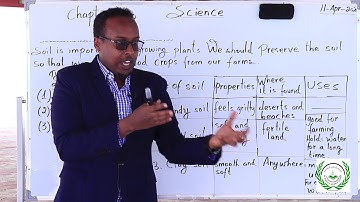 SCIENCE GRADE 3  CHAPTER 10 SOIL