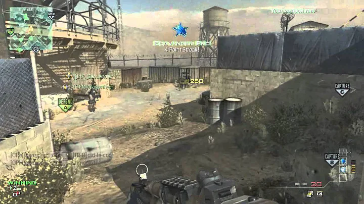 MW3 mp5 first blood rush